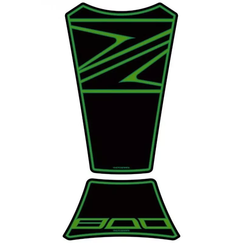 Motografix Kawasaki Z 800 3D Gel Tank Pad Protector TK019KG