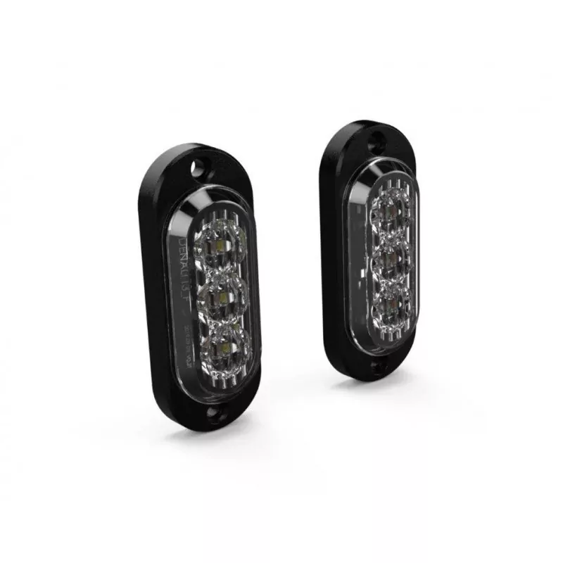 DENALI T3 Modular Switchback Signal Pods | Front - Weiss / Bernstein