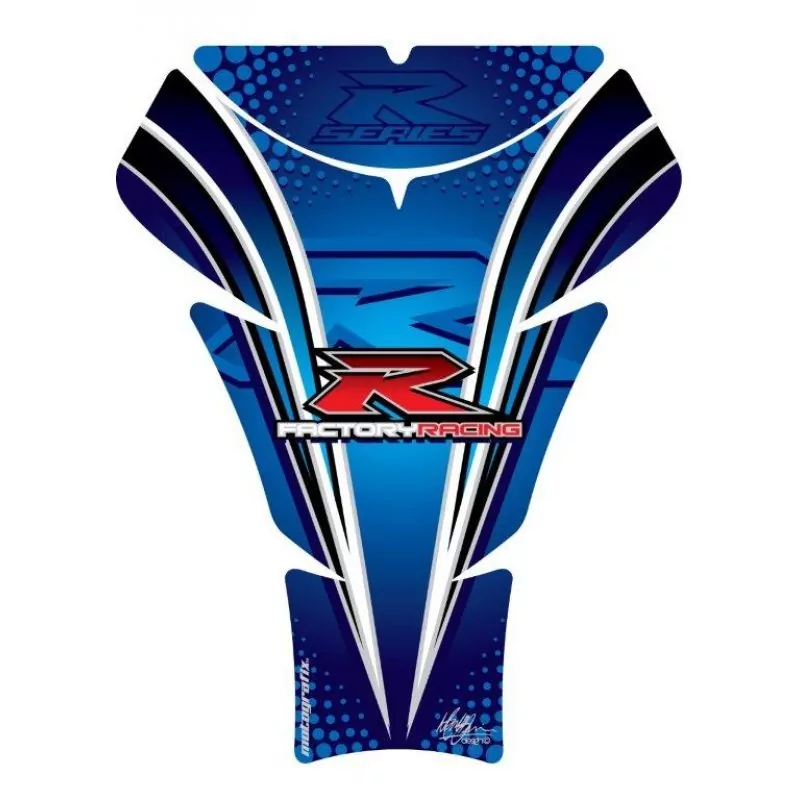 Motografix Suzuki GSX-R 600 750 1000 3D Gel Tank Pad Protector TS020B