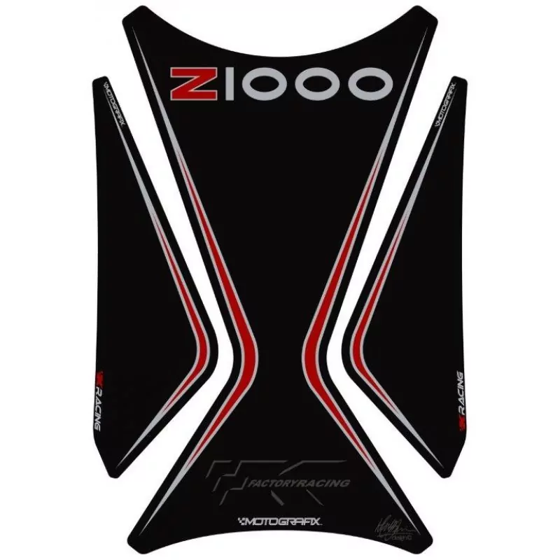Motografix Kawasaki Z 1000 2003-2009 3D Gel Tank Pad Protector TK022KR