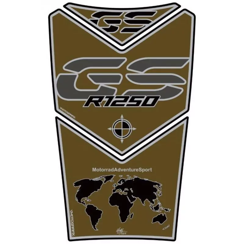 BMW R 1250 GS Adventure Motografix 3D Gel Tank Pad Protector TB041CE