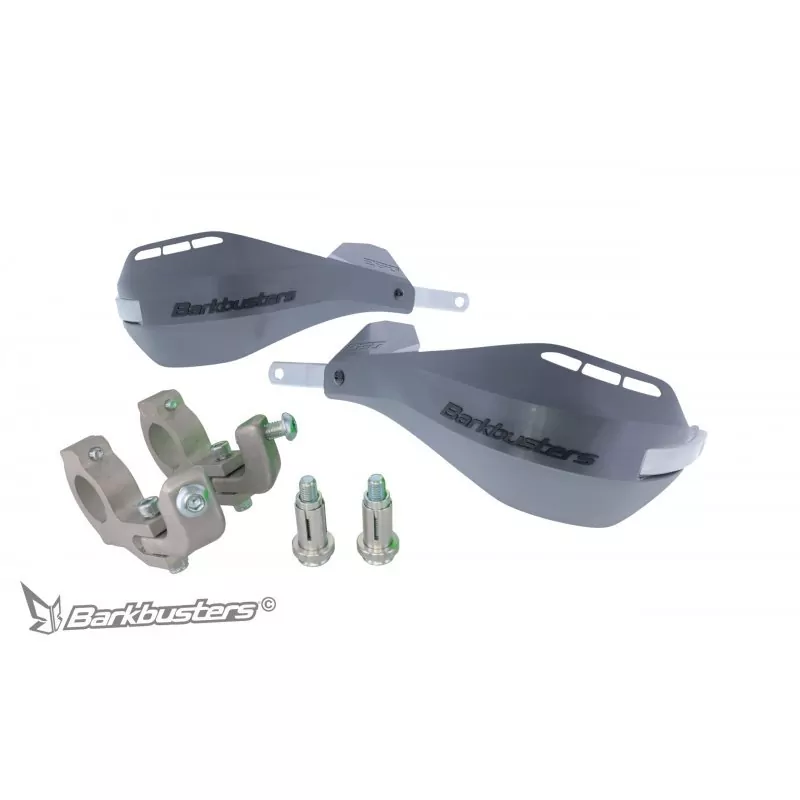 BarkBusters NEW EGO HandGuard Kit (Zwei-Punkt-Kegelhalterung) with Multi Fit Klemmen
