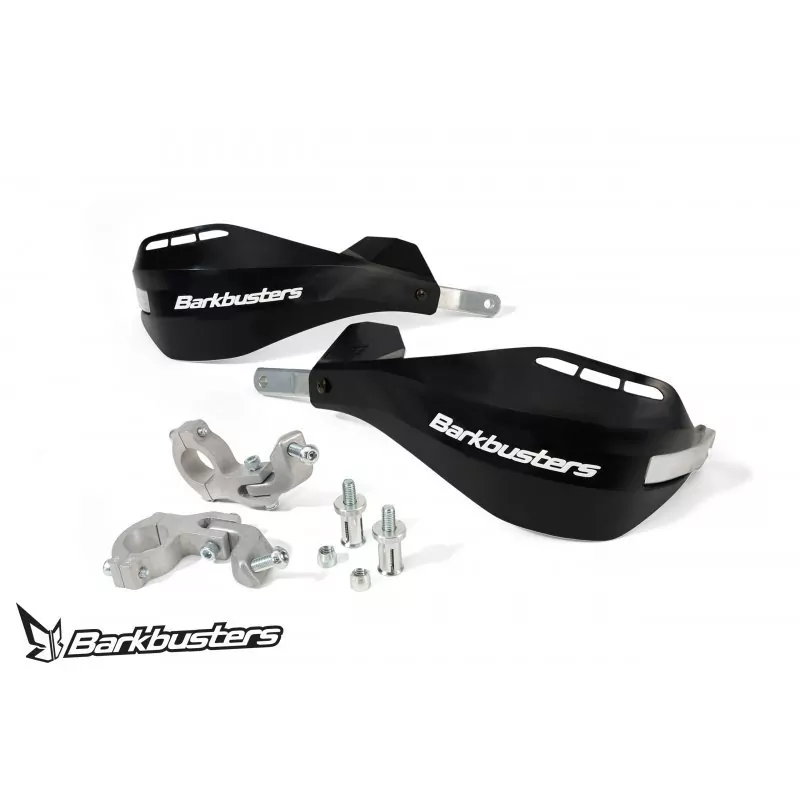BarkBusters NEW EGO HandGuard Kit (Zwei-Punkt-Kegelhalterung) with Multi Fit Klemmen