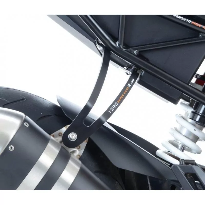 R&G Racing Auspuffhalter BLACK KTM Super Duke 1290 R 2014-2016