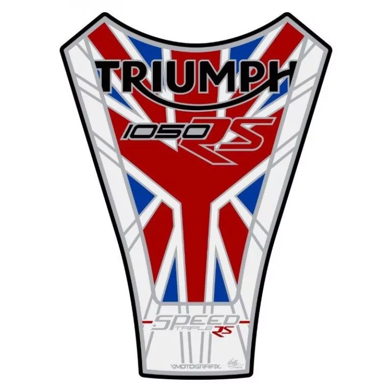 Motografix Triumph Speed Triple 1050 RS 3D Gel Tank Pad Protector TT033UJW