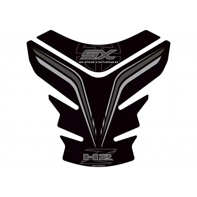 Kawasaki 2018- H2 SX 3D Gel Motografix Tank Pad Protector TK030K