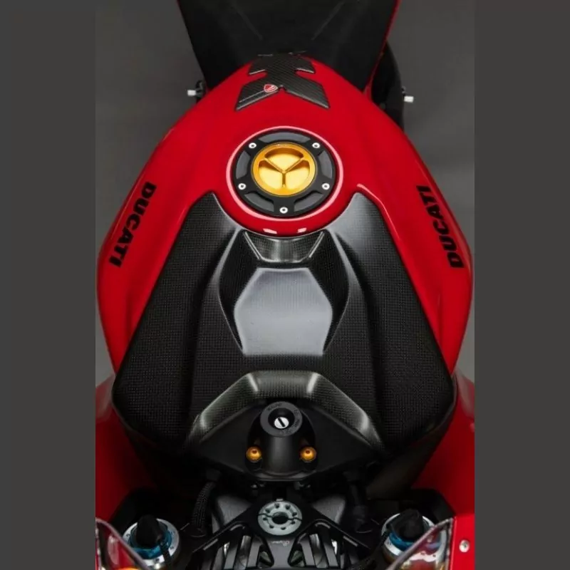Light Tech Racing Logo LighTech Carbon Tank Abdeckung Matt passend für Ducati Panigale V4 ...