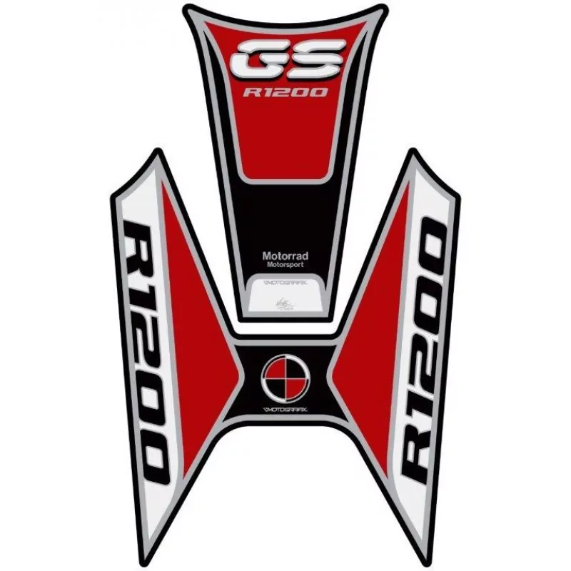 BMW R 1200 GS 2013- Motografix 3D Gel Tank Pad Protector TB035RWK
