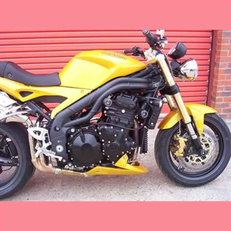 R&G Racing Sturzpads front "No Cut" Triumph Speed Triple 1997-2007