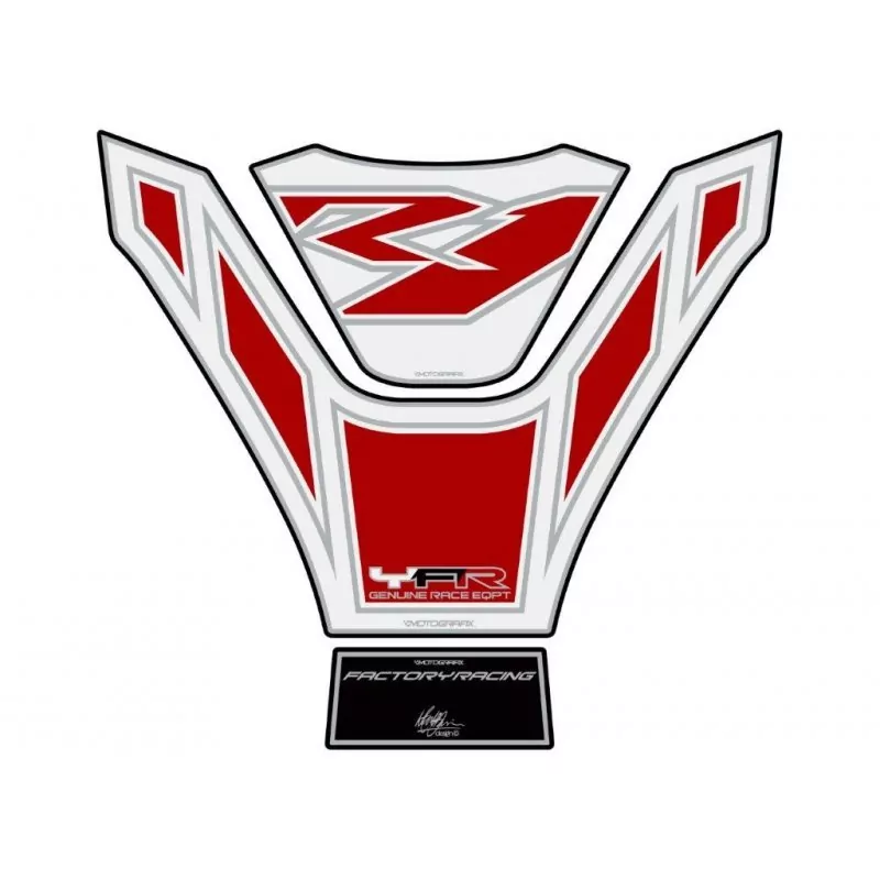 Motografix Yamaha YZF R1 3D Gel Tank Pad Protector TY025WR