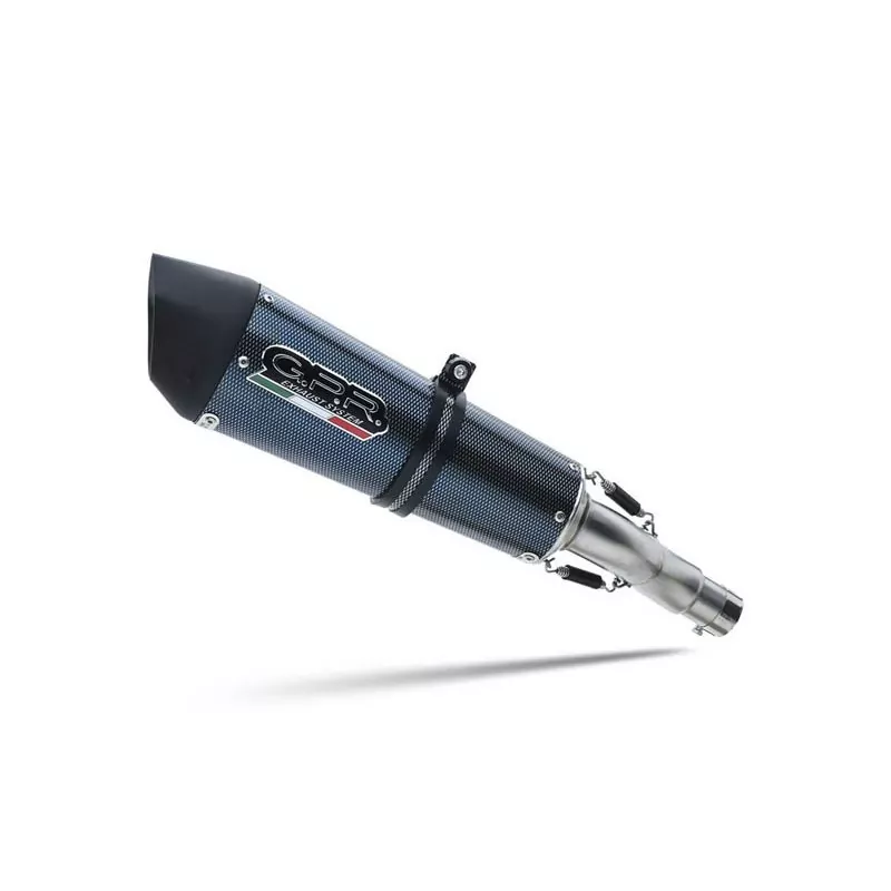 GPR Exhaust für Cf Moto 300 NK 2022-2024, New Grand Prix Evo Poppy, Homologated legal full system exhaust, including removable d