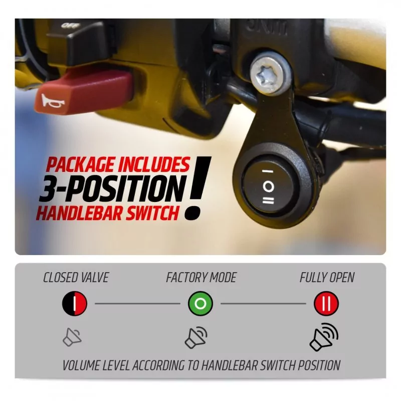 Healtech Auspuffklappen Switch Servo Eliminator ESE-SW-BM1