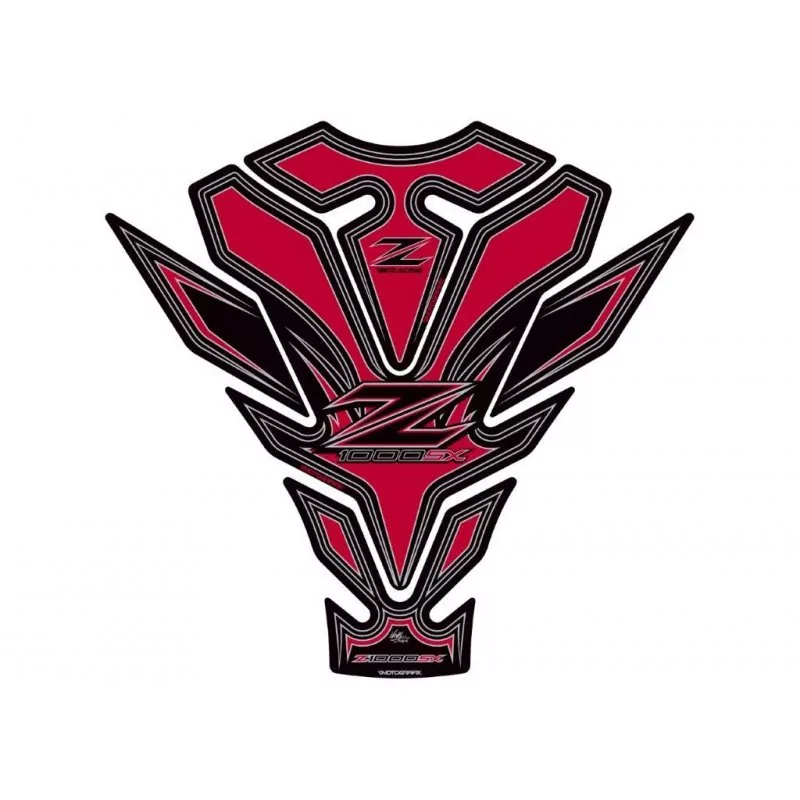 Motografix Kawasaki Z 1000 SX 3D Gel Tank Pad Protector TK023RK