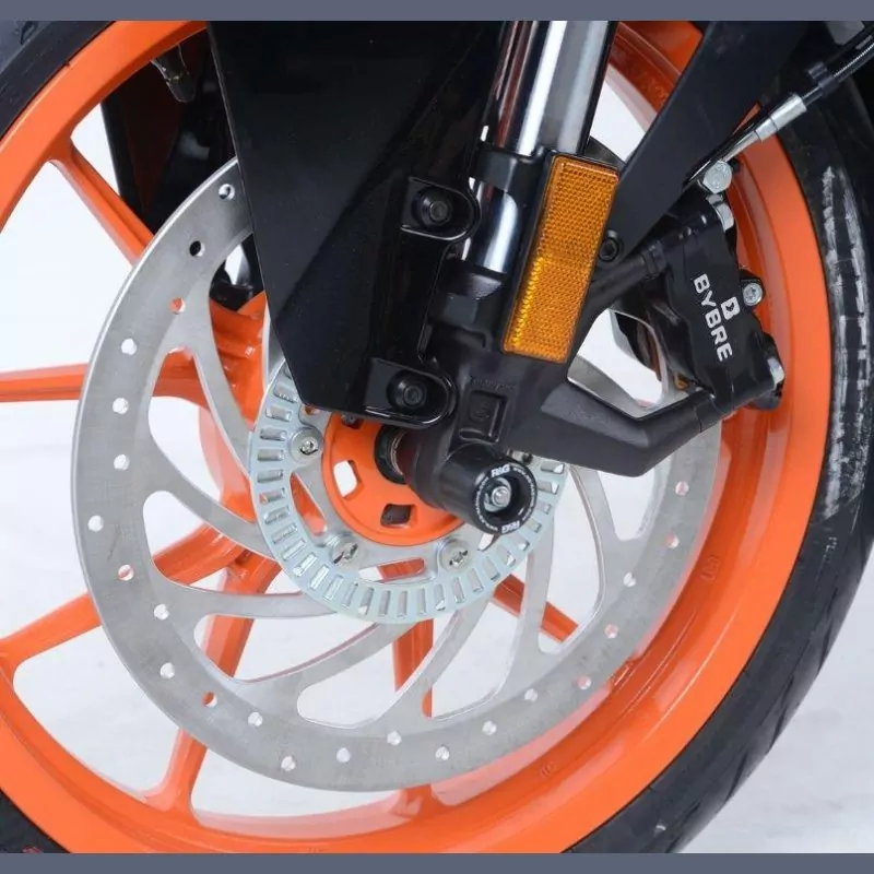 R&G Racing Gabel Protektoren Orange KTM RC 125 / 200 2014- / RC 390 2014-2021