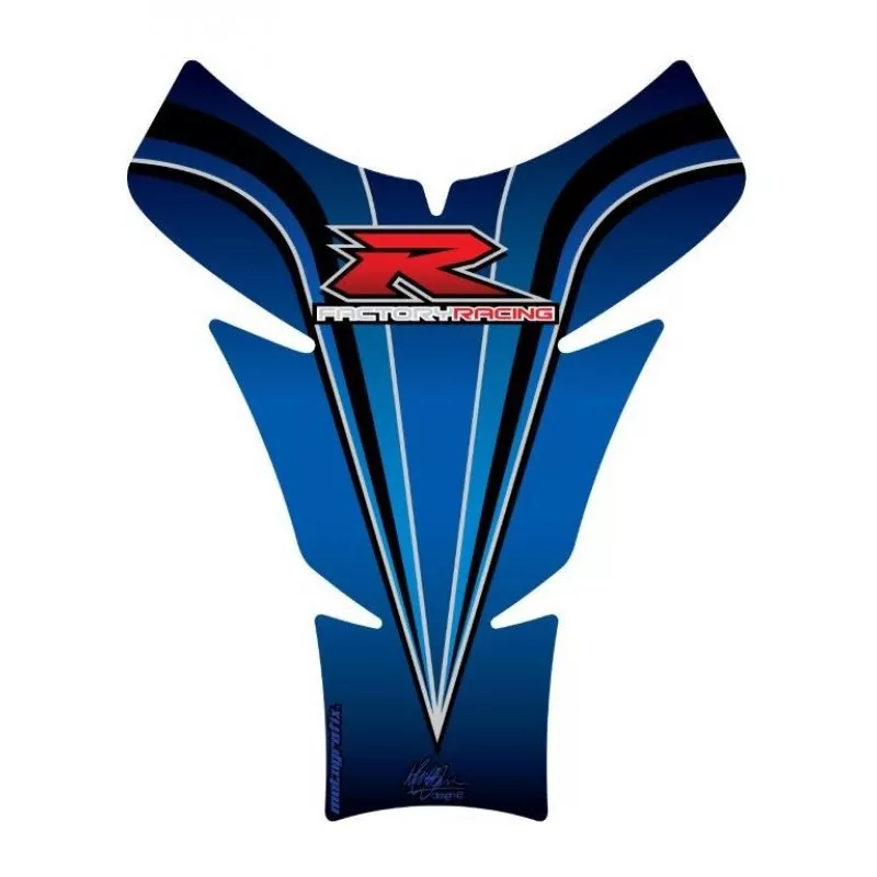 Motografix Suzuki GSX-R 600 750 1000 3D Gel Tank Pad Protector TS014B