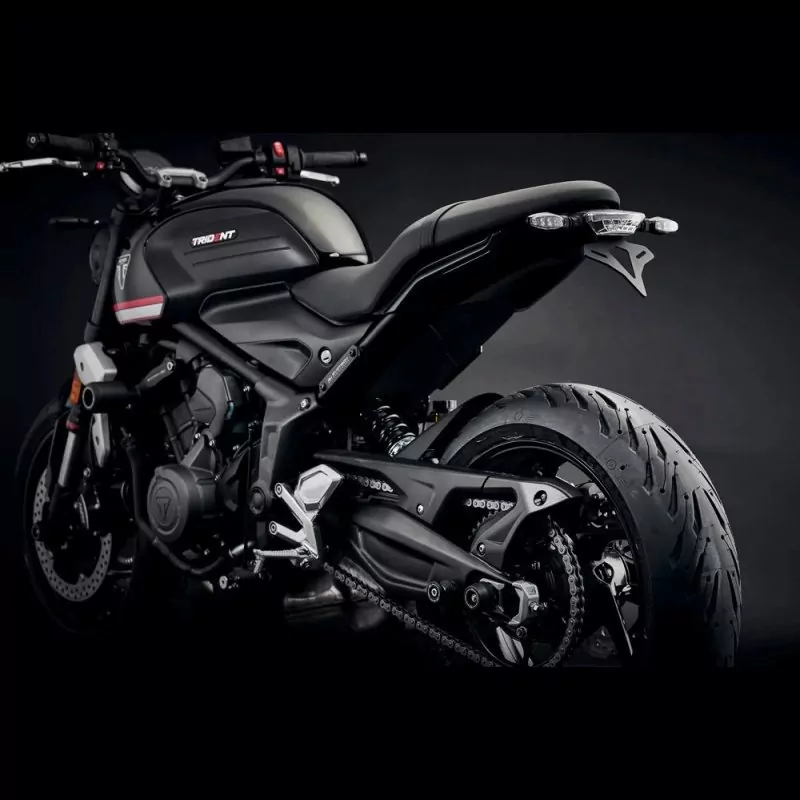 Evotech Kennzeichenhalter | Heckumbau Triumph Trident 660 2021-