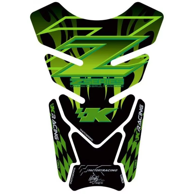 Motografix Kawasaki Z 750 / Z 800 / Z 1000 3D Gel Tank Pad Protector TK009KG