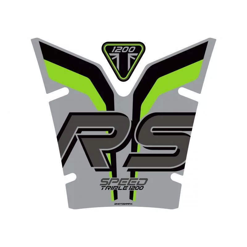 Triumph 2021 SPEED TRIPLE RS 3D Gel Motografix Tank Pad Protector TT050SG