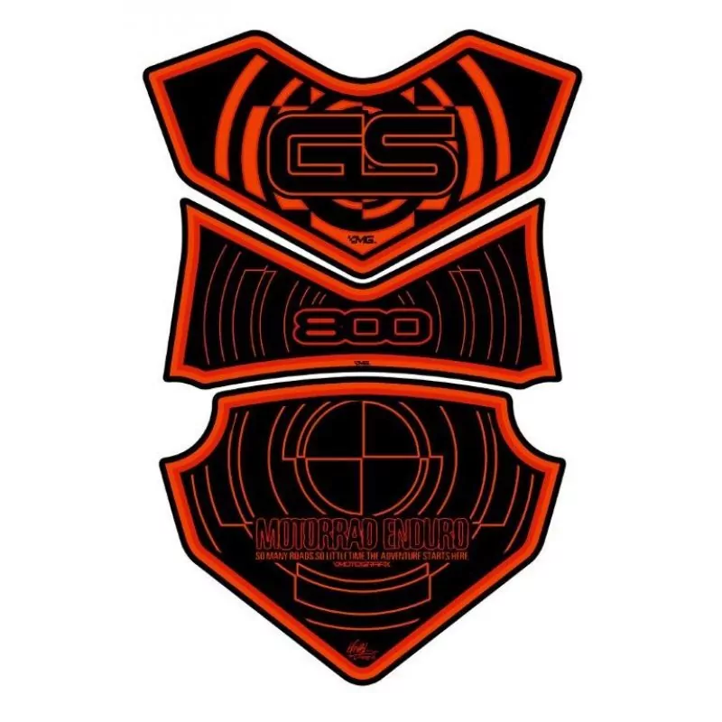 BMW F 800 GS Motografix 3D Gel Tank Pad Protector TB011KO