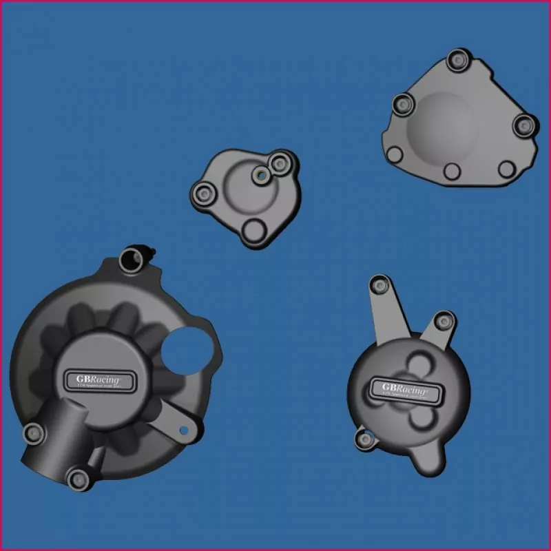 GB Racing Motor Protektor Set Yamaha YZF R1 2007-2008