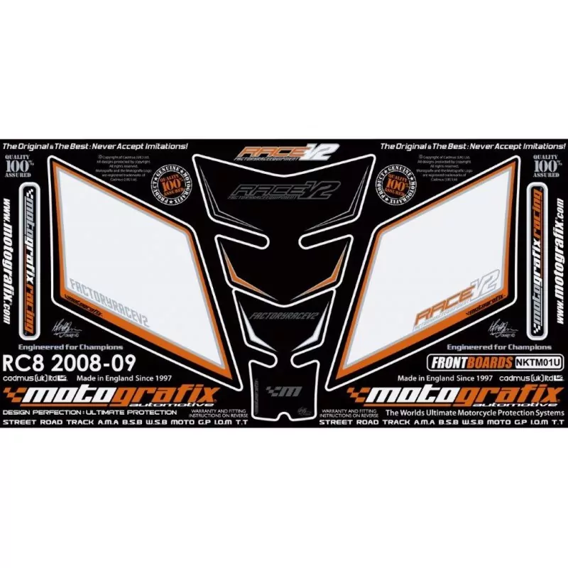 Motografix Steinschlagschutz Set KTM RC 8 NKTM01U