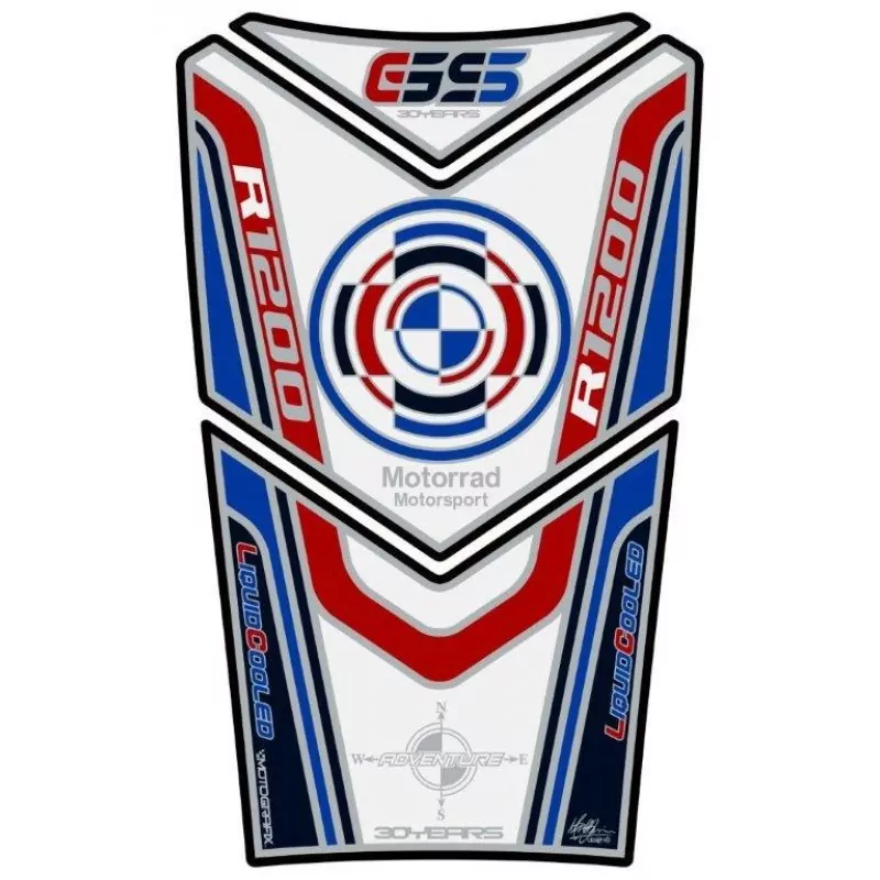 BMW R 1200 GS LC Motografix 3D Gel Tank Pad Protector TB020MS
