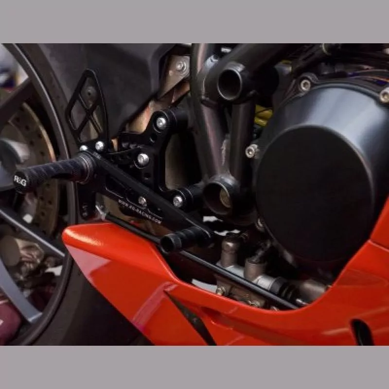 NEW R&G Racing Fußrastenanlage Ducati 848 1098 1198