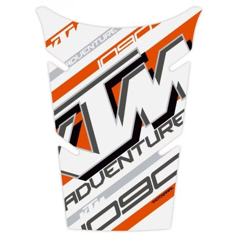 Motografix KTM 1090 Adventure Factory 3D Gel Tank Pad Protector TKTM05WO