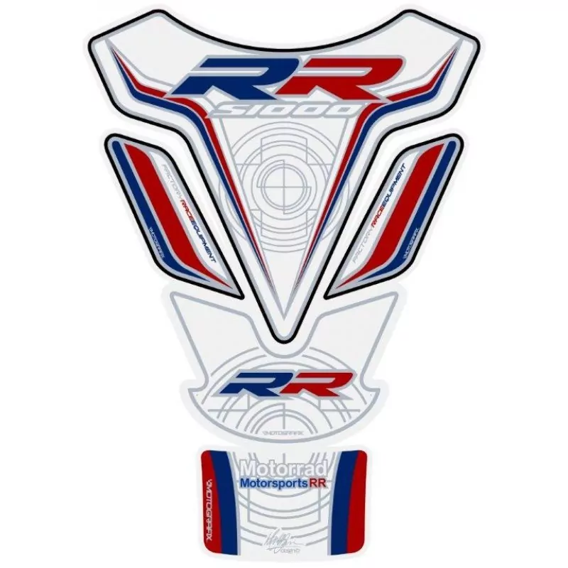 BMW S 1000 RR Motografix 3D Gel Tank Pad Protector TB015MS