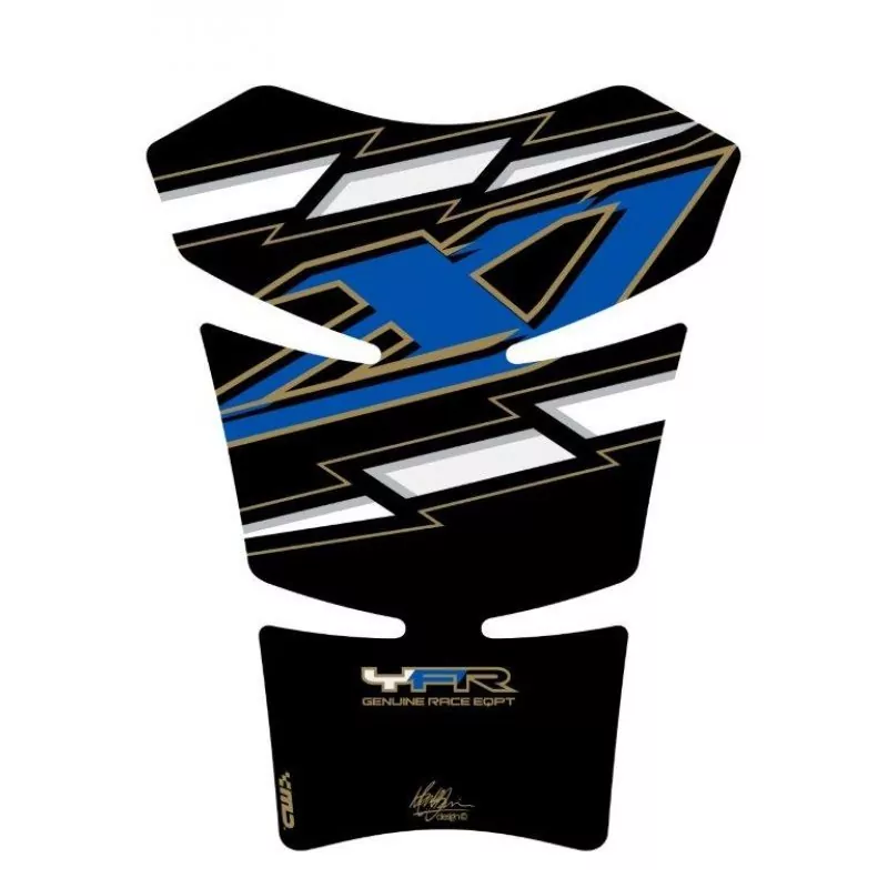 Motografix Yamaha XJR 1200 XJR 1300 3D Gel Tank Pad Protector TY001KB