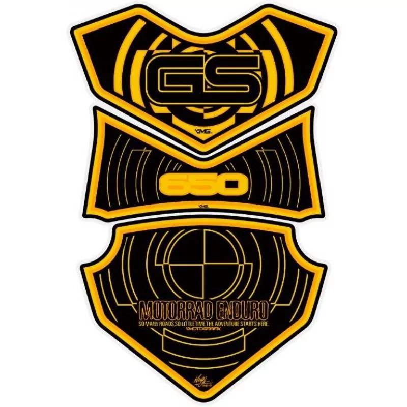 BMW GS 650 Motografix 3D Gel Tank Pad Protector TB012Y
