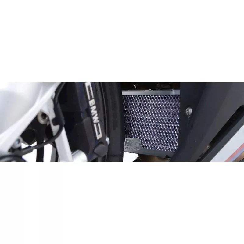 R&G "TITAN" Kühlergitter Ölkühler Schutz BMW S 1000 RR 2019- / S 1000 XR 2020- / S 1000 R / M 1000 RR 2021-