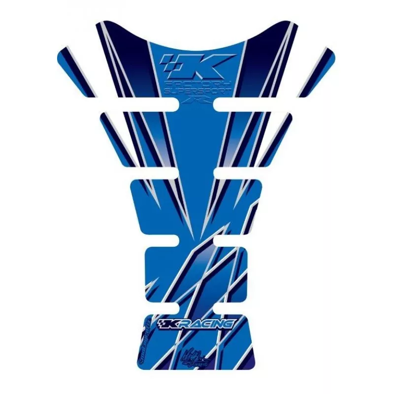 Motografix Kawasaki ZX- 6 / 7 / 10 R 3D Gel Quad Tank Pad Protector TK006B