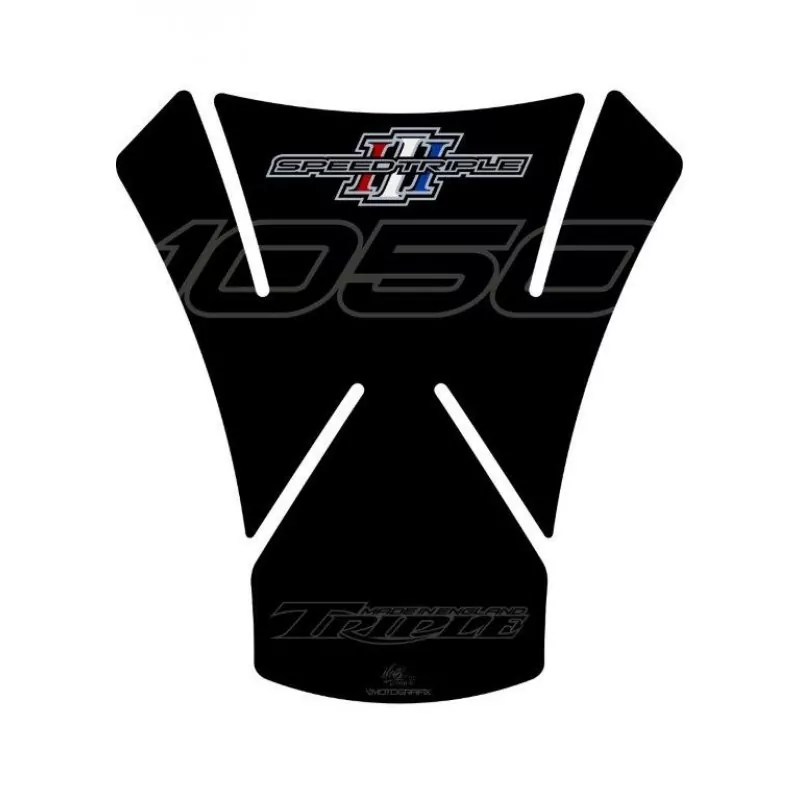 Motografix Triumph Speed Triple 1050 3D Gel Tank Pad Protector TT017K3