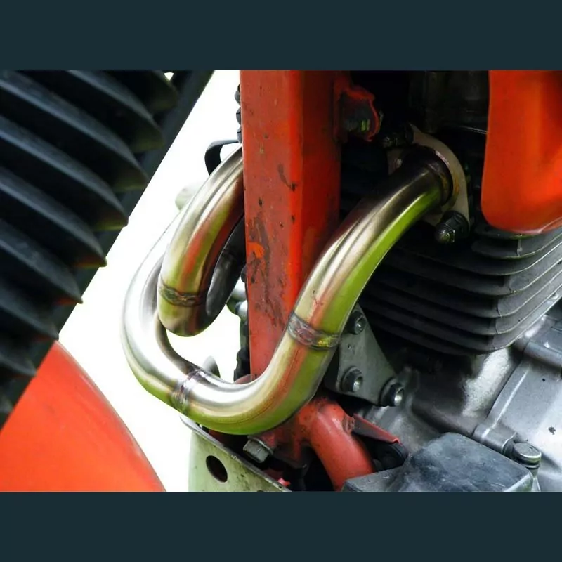 Honda Dominator Nx 650  1998-2001, Decatalizzatore, Decat pipe Fits both original silencers and GPR pipes