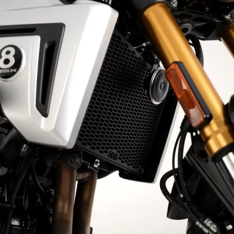 R&G Kühlergitter Schutz PRO BLACK Wasserkühler Suzuki GSX-8 T|TT / GSX-8 S|R