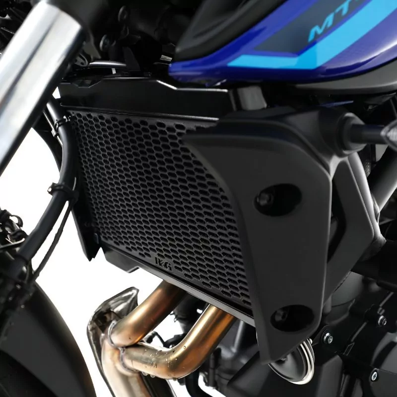 R&G Kühlergitter Schutz PRO BLACK Wasserkühler Yamaha MT-07 / Tracer 7 / GT / Tracer 700 / XSR 700