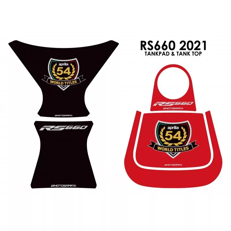 Aprilia RS 660 3D Gel Motografix Tank Pad Protector TA026KTR