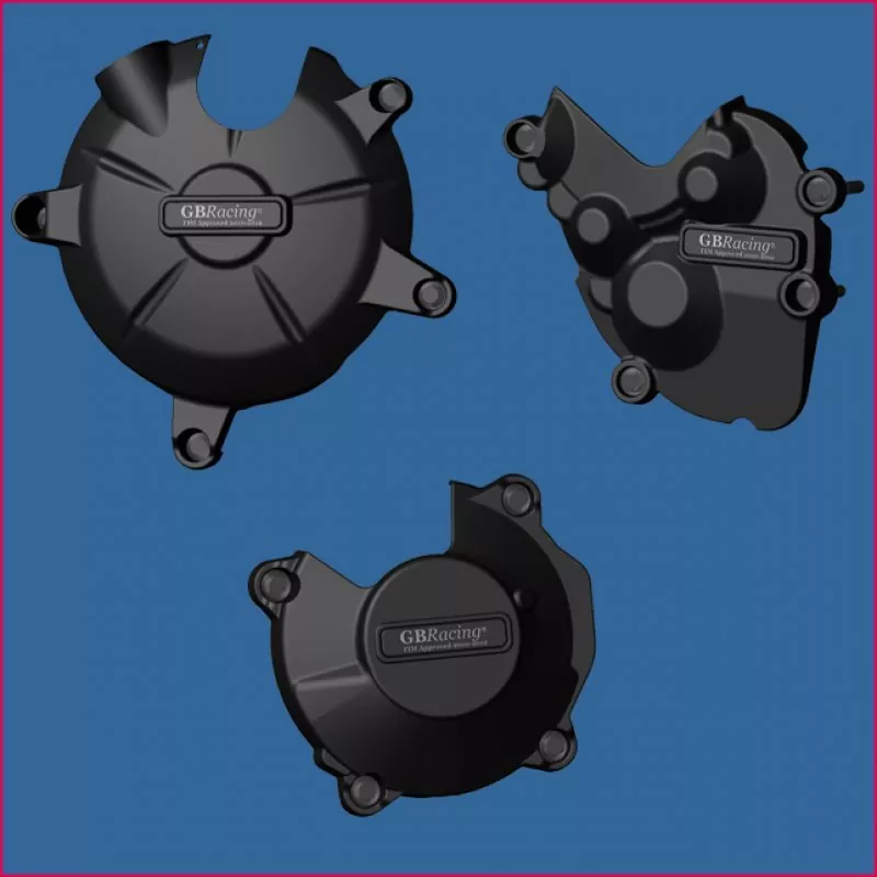 GB Racing Motor Protektor Set Kawasaki ZX-6 R 2007-2008