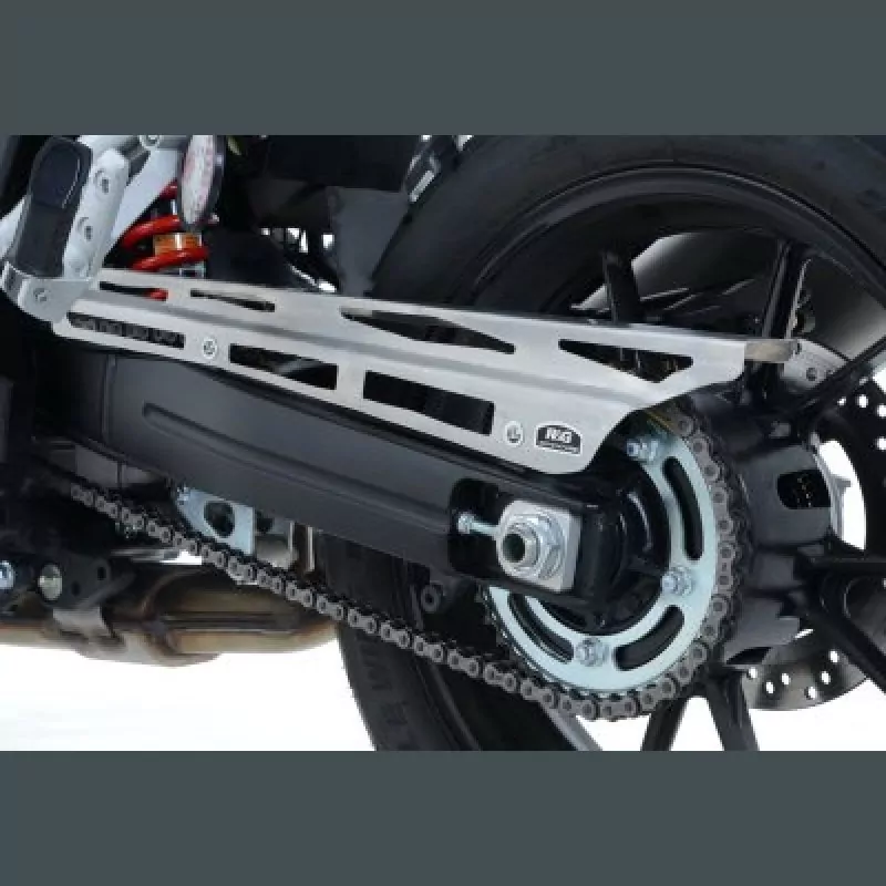 R&G Racing Kettenschutz Silber Suzuki DL-1000 V-Strom 2014- / 1050 2020-