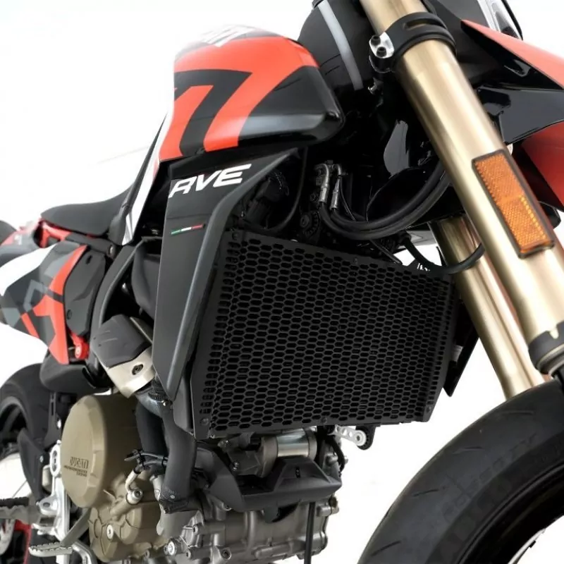 R&G Kühlergitter Schutz PRO Wasserkühler Ducati Hypermotard 698 Mono 2024-