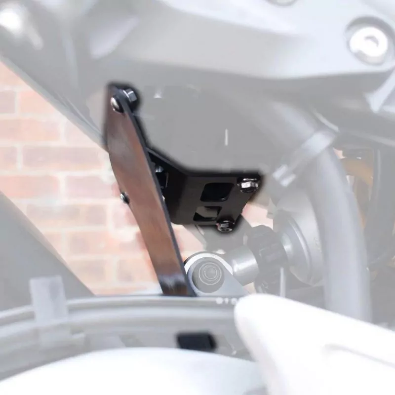 Pyramid Federbein Schutz Platte Schwarz Matt Yamaha MT-09 / SP 2021-2023