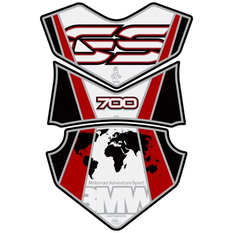 BMW F 700 GS 2013- Motografix 3D Gel Tank Pad Protector TB024WR