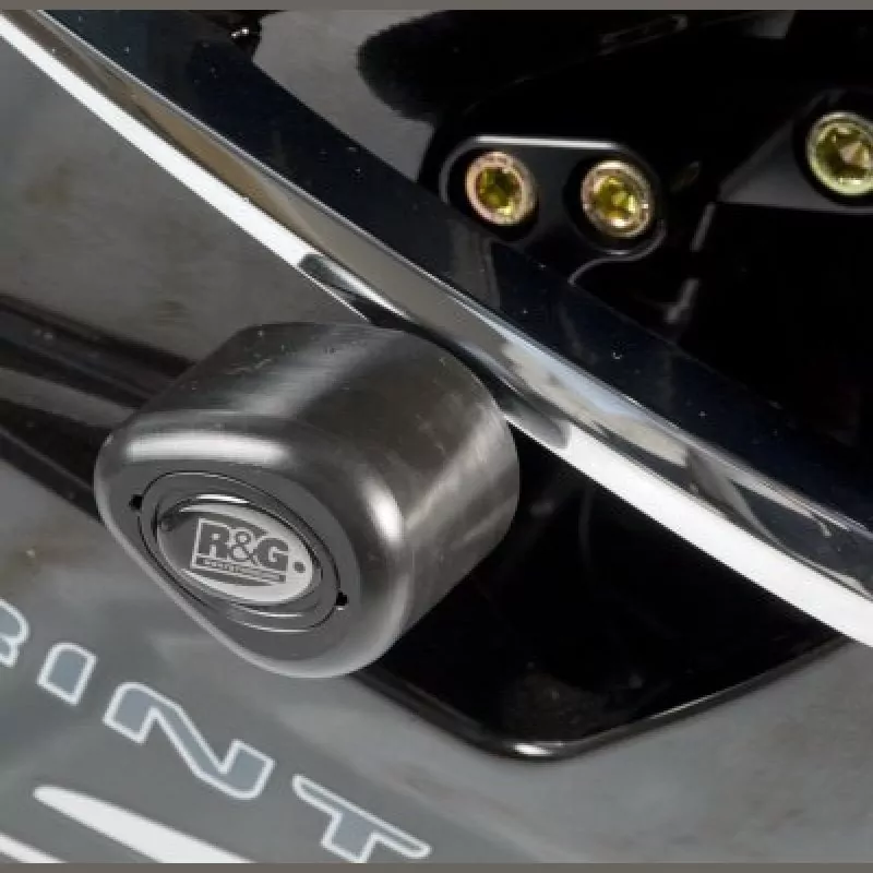 R&G Racing Sturzpads vorn und hinten "No Cut" Triumph Sprint GT / ST