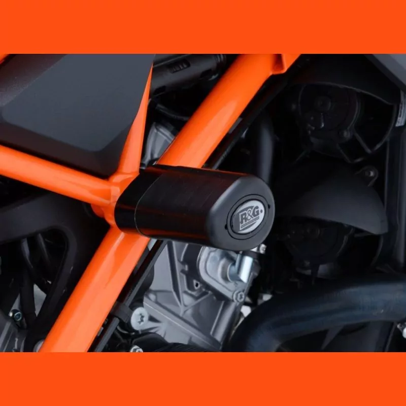 R&G Sturzpads "No Cut" KTM Super Duke 1290 R 2014-2019 / Super Duke 1290 GT 2016-
