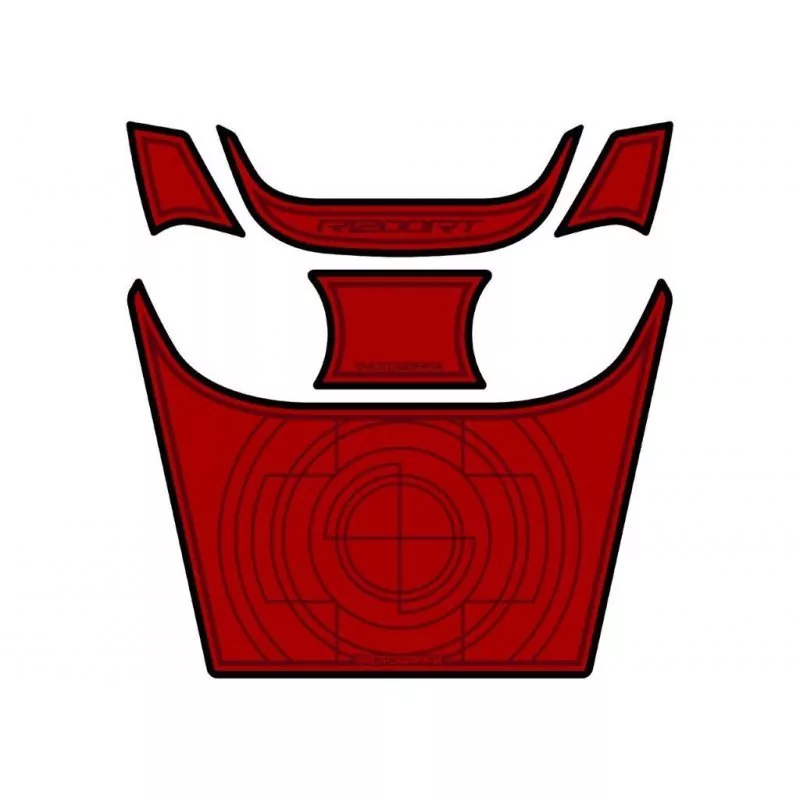 BMW R 1200 RT Motografix 3D Gel Tank Pad Protector TB026R