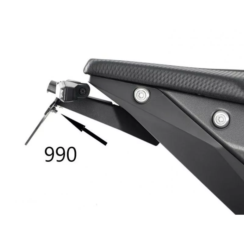 R&G Premium Kennzeichenhalter KTM Super Duke 1390 R / EVO 2024- / KTM 990 Super Duke 2024-