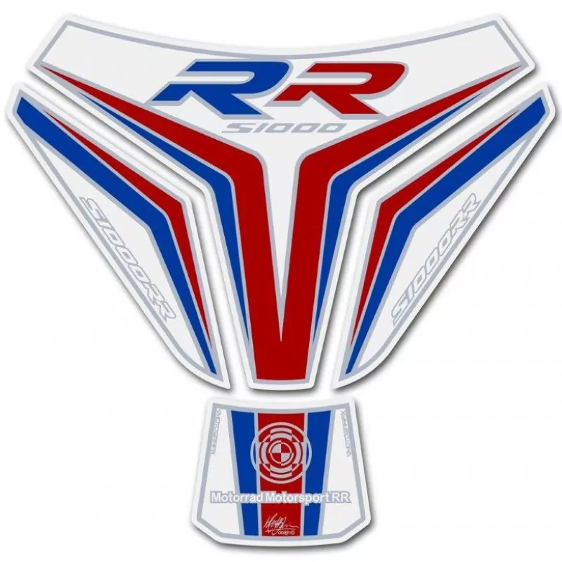BMW S 1000 RR Motografix 3D Gel Tank Pad Protector TB023MSW