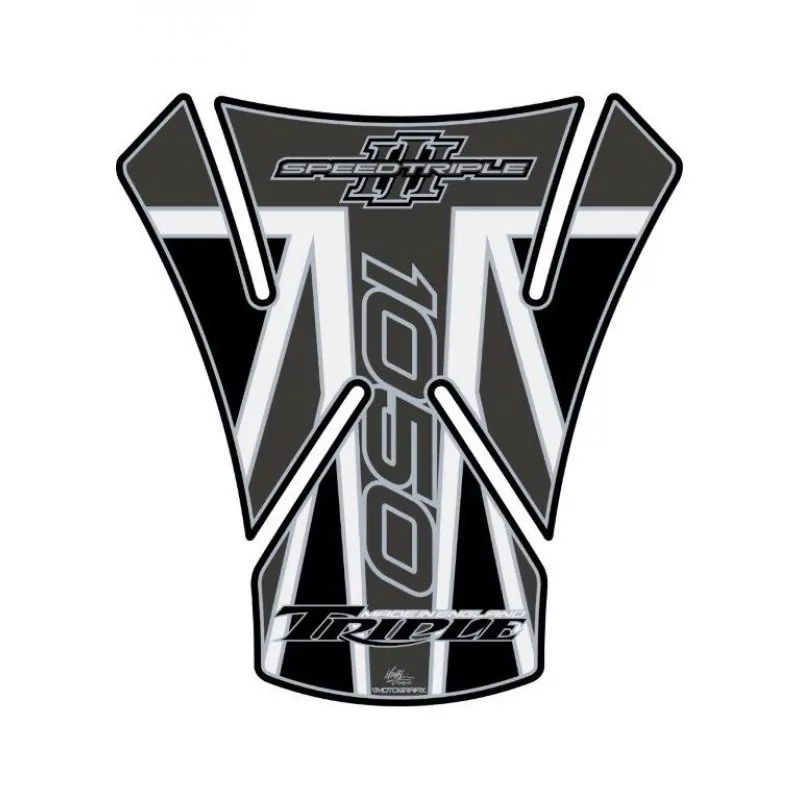 Motografix Triumph Speed Triple 1050 3D Gel Tank Pad Protector TT017MJ