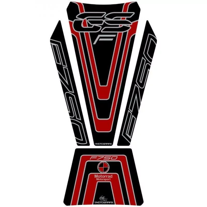 BMW F 750 GS 2018- Motografix 3D Gel Tank Pad Protector TB042KR